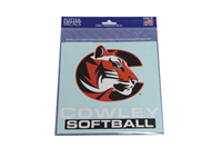 Potter Decals Cowley Softball 6.5X6.4 Decal
