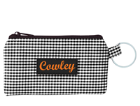Spirit Products Cowley Gingham Zip ID Holder