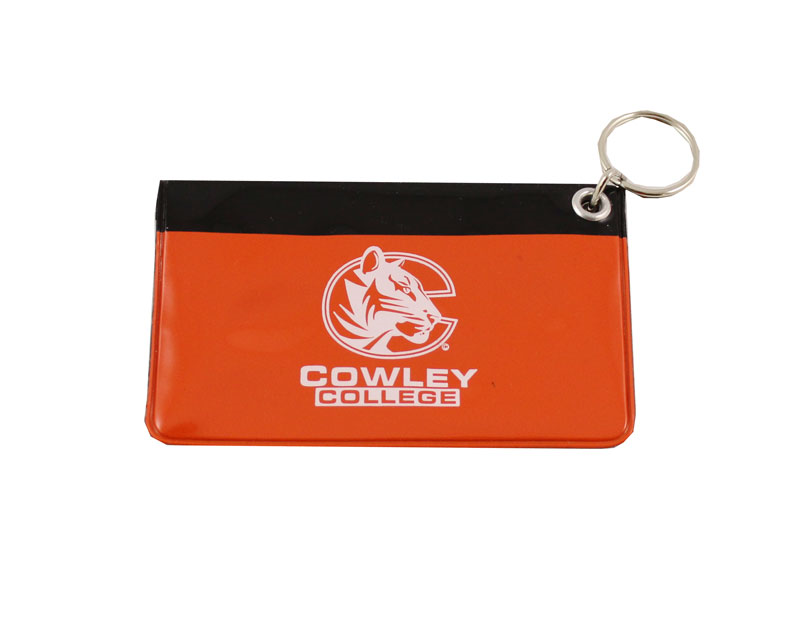 Tiger Logo Cowley College Plastic ID Holder (SKU 1000919212)
