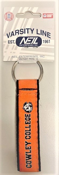 Neil Enterprises Cowley College Tiger Logo Key Tag