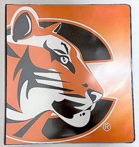 Four Points Products Tiger Logo Cowley College 1.5" Binder