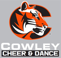 Decal Cowley Cheer & Dance 5X5