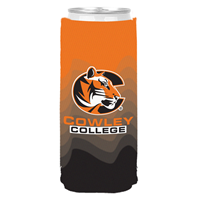 Spirit Products Tiger Logo Cowley College Neoprene Folding Slim Can Koozie