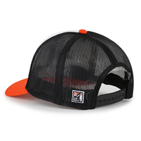 The Game Tigers Cowley College in Rectangle Patch Wht/Bla/Ora Trucker Hat
