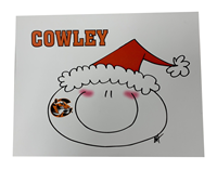 Spirit Products Cowley Santa Christmas Card