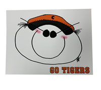 Spirit Products Go Tigers Card
