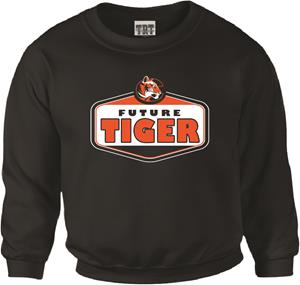 TRT Tiger Logo Future Tiger Infant Black Crew Sweatshirt