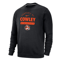 Nike Property of Cowley Athletics Black Crew Sweatshirt