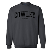 MV Sport Cowley Tigers Tone on Tone Black Crew Sweatshirt