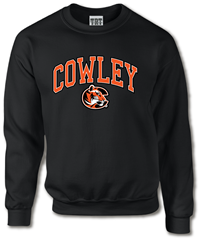 TRT Classic Cowley Arched with Tiger Logo Crew Sweatshirt