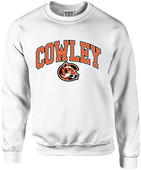 TRT Classic Cowley Arched with Tiger Logo Crew Sweatshirt