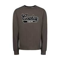 MV Sport Felt Vintage Granite Cowley Tigers Crew Sweatshirt