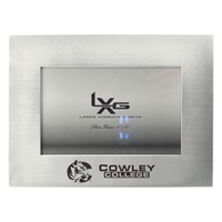 LXG Brushed Metal Cowley College 4x6 Photo Frame