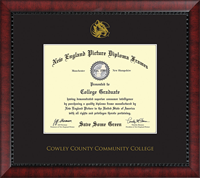 New England Picture Co Wood Graduation Diploma Frame