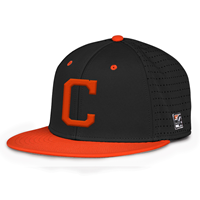 The Game Block C Black & Orange Flat Bill Hat