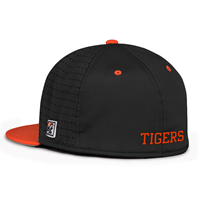 The Game Block C Black & Orange Flat Bill Hat