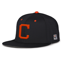 The Game Block C Black Flat Bill Hat