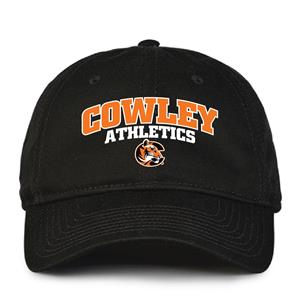 The Game Black Cowley Athletics Tiger Logo Hat