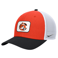 Nike Tiger Logo Front Square Patch Wool Rise Bla/Ora/Wht Hat