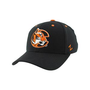 Zephyr ZH Classic Tiger Logo in 3D Embroidery Black Hat