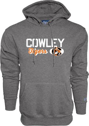 Blue84 Classic Cowley Tigers in Script with Tiger Logo in Oval Graphite Hood