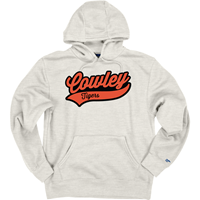 Blue84 Felt Applique Cowley Tigers Hood