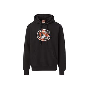 MV Sport Pro-Weave Chenille Tiger Logo Black Hood