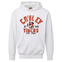 MV Sport Vintage Cowley ESTC1922 Tigers Ath Dept Distressed Hood