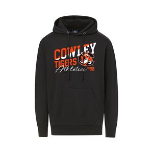 MV Sport Cowley Tigers Diagonal Tiger Logo Athletics 1922 Black Hood
