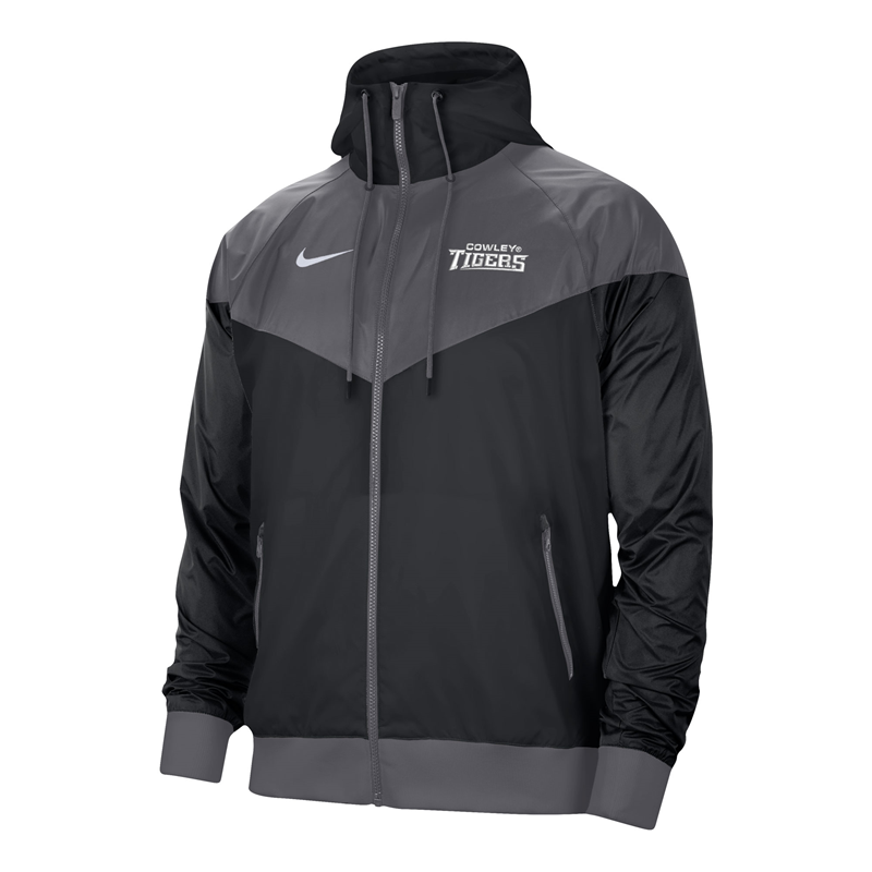 Nike Windrunner Cowley Tigers Color Block Jacket | Cowley College Bookstore