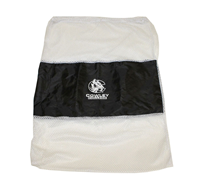 Mesh Cowley White & Black Laundry Bag