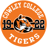 Blue84 Cowley College 15.75" Metal Circle Wall Sign