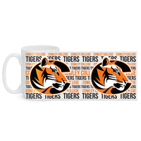 MCM Brand Cowley Tigers 15oz Grande White Mug