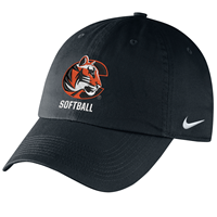 Nike Tiger Logo Black Softball Hat