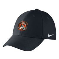 Nike Black Tiger Logo Flex Fit Hat