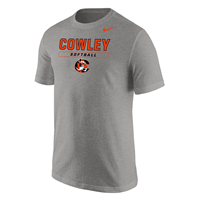 Nike Cowley Softball with Tiger Logo T-Shirt