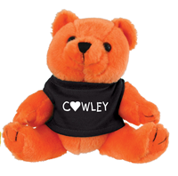 Spirit Products 6" Cowley with Heart T-shirt Orange Bear