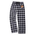 Boxercraft Ladies Plaid Flannel Tiger Logo Black & White Pant