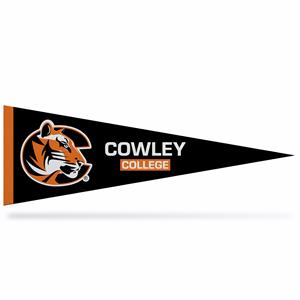 Jardine Tiger Logo Cowley College 5x15 Pennant