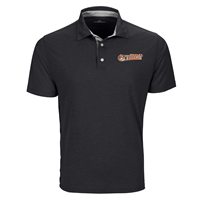 Vantage Tiger Logo Cowley Tigers Signature Black Polo