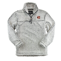 Boxercraft Ladies Sherpa C Tiger Logo Grey Pullover