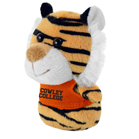 MCM 4" Cowley College T-shirt Stuffed Tiger Shortie