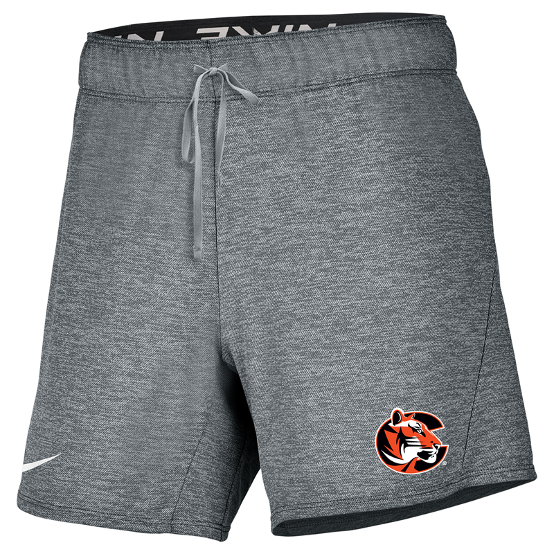 Nike Ladies Attack Tiger Logo Grey Shorts (SKU 1009573728)