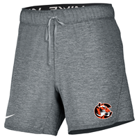 Nike Ladies Attack Tiger Logo Grey Shorts