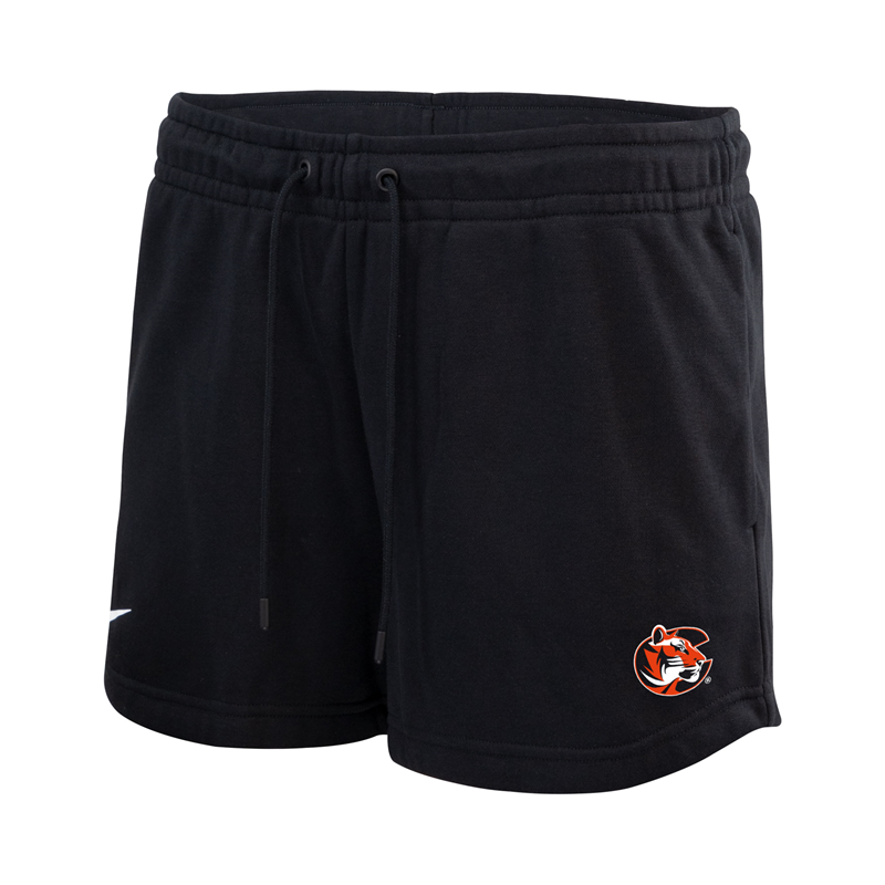 Nike Ladies Essential Tiger Logo Black Shorts (SKU 1010694528)