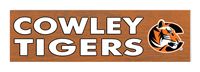 KH Sports Fan Cowley Tigers 35x10 Indoor/Outdoor Sign