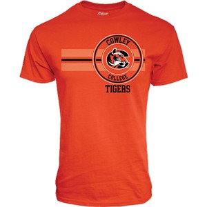 Blue84 Cowley Tiger Logo College in Circle Tigers Orange T-shirt