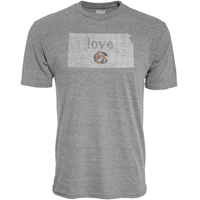 Blue 84 Tshirt Kansas Love C