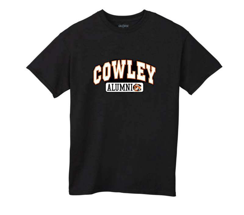 Gildan Cowley Alumni White Background T-shirt (SKU 1010012724)
