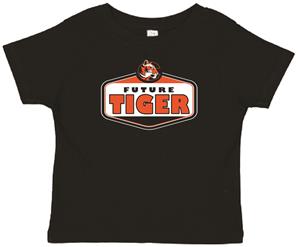 TRT Tiger Logo Future Tiger Toddler Black T-shirt